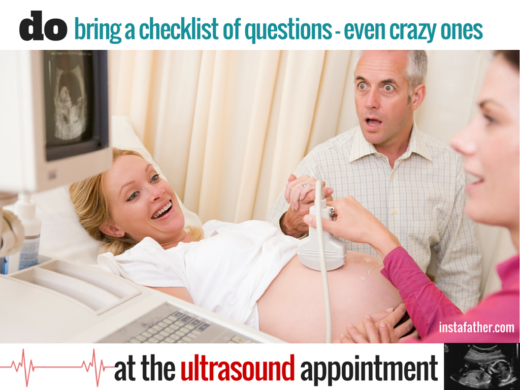Ultrasound Do: Bring a checklist of questions - even crazy ones
